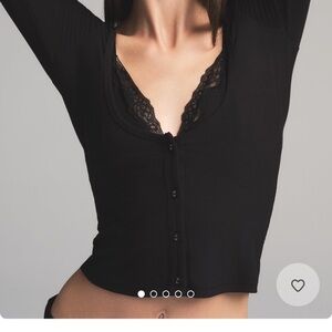 Skims Soft Lounge Ribbed Long Sleeve